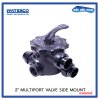 มัลติพอร์ตวาล์วขนาด 2” สำหรับถังกรอง For Exotuf Plus   Side Mount [ไม่มีชุดท่อ]
