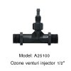 Model: A25100 Ozone venturi injector 1/2" 4 หุน PVDF โอโซน Venturi ท่อโอโซนและน้ำผสม