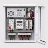 WIN WIN POOL Pool Light Control Box DC 12V 10A With Timer Model CP-WPL-1210-2C-T for 12V LED Underwater Pool Lights, 2 Circuits