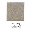 กระเบื้อง สี Ivory ขนาด 2"x2" 1 ตารางเมตร(360 แผ่น) หนา 7 mm น้ำหนัก 17 ก.ก. Gratde A