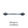 SK-68615  Static Mixer 1/2"(DN15)  for Ozone Liquid Water Mixing  UPVC**Pre order 30-60 Days
