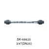 SK-68620  Static Mixer 3/4"(DN20)  for Ozone Liquid Water Mixing  UPVC**Pre Oder 30-60 Days