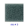 กระเบื้องดินเผา สี Gray3 ขนาด 4"x4" 1 ตารางเมตร/90แผ่น/กล่อง Grade C