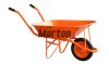 รถเข็นปูน MARTON  รุ่นถอดประกอบล้อยางตัน (สีส้ม)