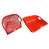 บุ้งกี๋ MARTON สีแดง (ทึบเรียบ/หวาย) (10ใบต่อ1มัด)