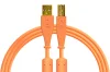 Chroma USB Cables A to B Neon Orange