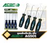 ชุดเหล็กเกี่ยวดึง 4ชิ้น AG501 ACGO 4 PCS. MINI PICK & HOOK SET