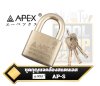APEX กุญแจคล้องสแตนเลส AP-S40 40mm. , AP-S50 50mm.