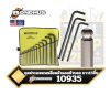 ชุดประแจหกเหลี่ยมตัวแอลหัวบอล แบบยาว 15ตัวชุด Bondhus 10935 Set 15 Balldriver L-Wrenches .050 - 1/2inch