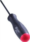 ไขควงหัวหกเหลี่ยม หัวบอล สีเงิน ด้ามยาง Ball End Screwdrivers  BriteGuard Finish