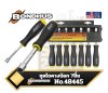 ชุดไขควงบ๊อกซ์ Bondhus รุ่น 48445 7ชิ้น/ชุด  7pc SET INCH HOLLOW SHANK NUT DRIVER