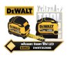 ตลับเมตร 8เมตร DWHT35268S DEWALT   มีไฟ LED