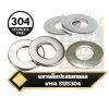 แหวนอีแปะสแตนเลส เกรด 304  Stainless Steel washers SUS-304