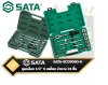 SATA-SC09060-6 ชุดบล็อก 1/2" 6 เหลี่ยม จำนวน 24 ชิ้น