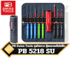 PB Swiss Tools ชุดไขควง หุ้มฉนวนกันไฟฟ้า PB 5218 SU