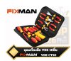 ชุดเครื่องมือช่างไฟ 10ชิ้น FIXMAN 10pcs Insulated Pliers and Screwdriver Set VDE CT10