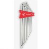 ชุดประแจหกเหลี่ยม ตัวแอล หัวบอล2ข้างเยอรมัน 2-10mm.8ตัวชุด Hafu Series444 Long Arm Hex Key Set (8 Pieces)100องศา