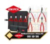 KNIPEX ชุดคีมหนีบแหวนถ่างแหวน 180mm. 4ตัวชุด  00 19 56 Set of Circlip Pliers 4 parts