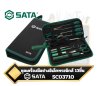 SATA SC03710 ชุดเครื่องมือช่างอิเล็กทรอนิกส์ขนาดพกพาจำนวน 13ชิ้น 03710 13Pc. Electronic Tool Set,