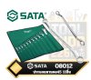 SATA  ประแจแหวนปลายคู่ คอ45องศา Double Box End Wrench 08012 5.5-17mm.
