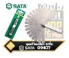 ฟิลเลอร์เกจ 32ชิ้น 0.02-1.0 mm. SATA 09407 32PC FEELER GAUGES SET