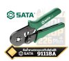 SATA 91118A  คีมย้ำหางปลาแบบปรับอัตโนมัติ self-adjusting crimping pliers