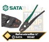 SATA 91142 คีมย้ำหางปลาเปลือยขนาด 11นิ้ว Crimping Pliers for Non-Insulated Terminals