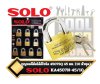 SOLO กุญแจคีย์อไล้ค์โซโล 4507SQ 45 มม. (10 ตัวชุด) KA4507S45-10 KEY-ALIKE SYSTEM PADLOCKS