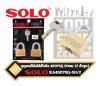SOLO กุญแจคีย์อไล้ค์โซโล 4507SQ 50 มม. (2 ตัวชุด) KA4507S50/2 KEY-ALIKE SYSTEM PADLOCKS