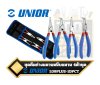 ชุดคีมหนีบแหวนถ่างแหวน 4ตัวชุด UNIOR Set of lock rings pliers PLUS in bag 621624 - 539PLUS/1DPCT