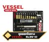 Vessel Gold Bit Belt Holder BW-10 ชุดดอกไขควงคุณภาพสูง 10ชิ้น พร้อมที่เก็บแบบเสียบเข็มขัด