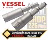 บ๊อกแม่เหล็ก Socket Bit ( Press-Fit Magnet ) No.MA20(A/F 8.0 x 60)(A/F 10 x 60) vessel
