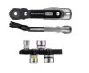 ไขควงฟรีขันที่แคบ รุ่น60ฟัน Vessel TD-26B Ultra Thin Fine Mini Ratchet Screwdriver Vent Type with 4 Sockets