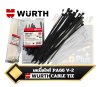 เคเบิ้ลไทร์  เวือร์ท Wurth Cable tie KBL 2 made of polyamide with plastic tongue(1ห่อบบรจุ100เส้น)
