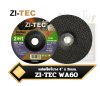 แผ่นเจียร์ ชนิดบางชนิดอ่อนตัว 4"  103x3.0x16mm.WA60  Zi-Tec แผ่นเจียร์ ชนิดบางชนิดอ่อนตัว 4"  103x3.0x16mm.WA60  Zi-Tec