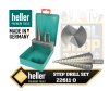 ดอกสว่านเจาะรูหลายระดับ ทรงเจดีย์ แบบก้านกลม STEP DRILL BIT heller  Set of 3 Bits 22611 0