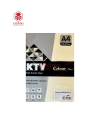 กระดาษทำปก K Colour KTV A4 No.10 160g. 50p. สีครีม