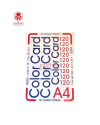 กระดาษทำปก RV A4 120g. 180p. คละสี