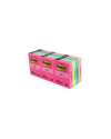 กระดาษโน๊ตชนิดมีกาว Post-it No.653 1.5x2 นิ้ว สีสะท้อนแสง