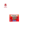 ถ่านเม็ดกระดุม Lithum Panasonic CR-2032 3V