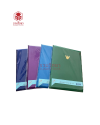 สมุดกล่าวรายงาน SC ปกผ้าไหม ครุฑ A4 คละสี