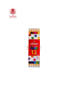 ดินสอสีไม้ 2 หัว Colleen No.787 12 สี