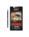 ดินสอไม้ Charcoal Seikai SE2828-BK สีดำ [1กล่องx12แท่ง]