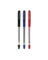 ปากกาลูกลื่นเจล G'soft Super Grip 0.28 สีแดง [ x 12.00]