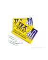 ลวดเสียบ Tex แบบกลม 33 มม. (1กล่องx50ตัว) สีเงิน