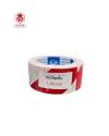 เทปติดพื้น PVC Phoenix 2 นิ้ว สีขาว-แดง