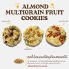 Almond Multigrain Fruit Cookies