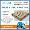 Wooden Pallet 1,600 x 1,600 x 140 mm.