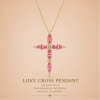 LOVE CROSS PENDANT