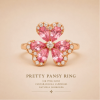 PRETTY PANSY RING